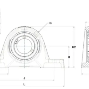 Zespół z oprawą żeliwną USPE.206 SNR Niska cena